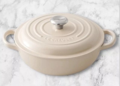 New Le Creuset Enameled Cast Iron Signature Brioche Oven, 1/2