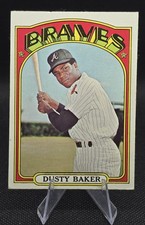  Dusty Baker 1972 Topps Atlanta Braves 764 High Number