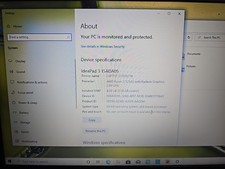 Lenovo IdeaPad 3 15ADA05 15.6  HD AMD Ryzen 3 3250U 2.6GHz 4GB 128GB SSD MINT 