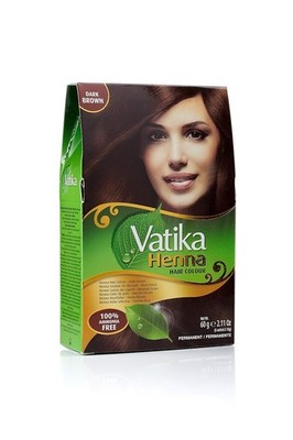Permanent Hair Color Dark Brown Henna Blend Sachets 18x10g 3 Pack