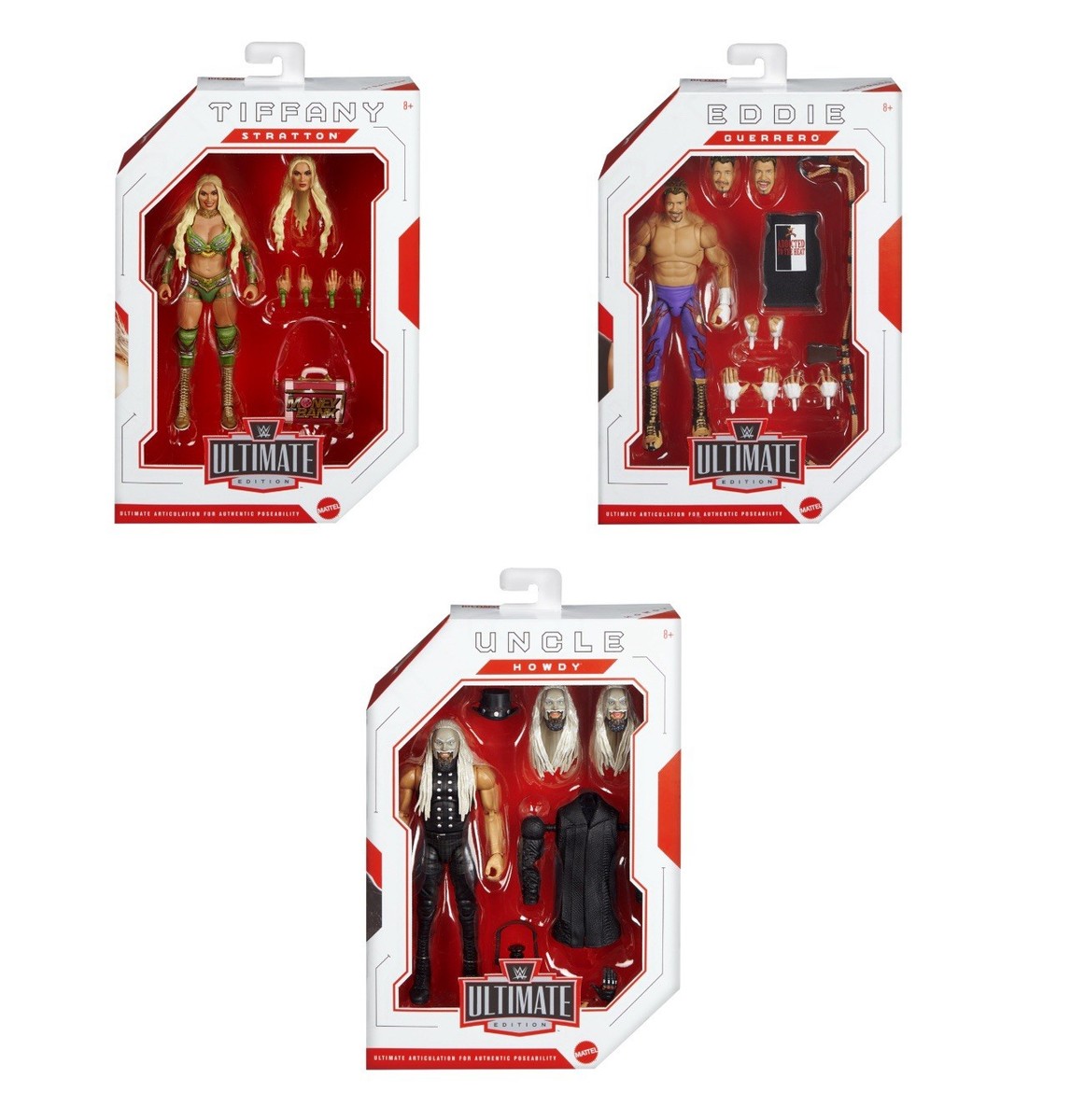 Complete Set of 3 WWE Mattel Elite Ultimate Edition Series 28