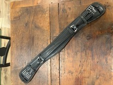 Nunn Finer Piaffe Black Leather Dressage Girth 32” 