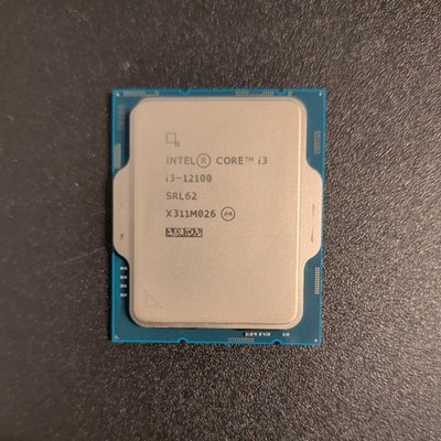 Intel Core i3-12100F 12th Gen Quad-Core 3.3GHz LGA 1700 CPU