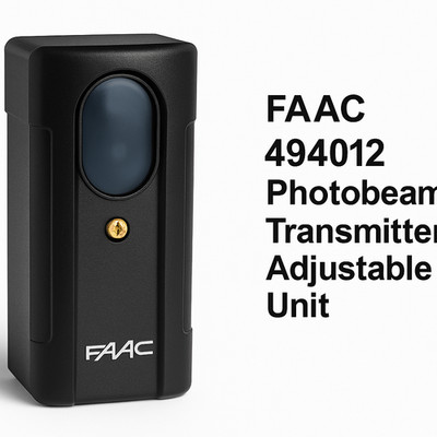 FAAC 494012 Photobeam Transmitter Adjustable Unit   NEW   Fast USA Ship