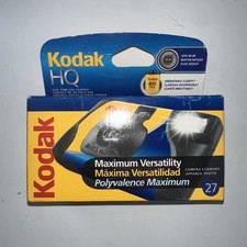 New Kodak Disposable Camera Photos One Time Use FLASH 800 Film 27 Exposure NIB