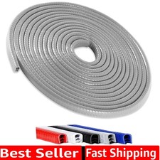 16.5FT5M Universal Car Door Edge Protector Guards, No-Glue Required Rubber Se...