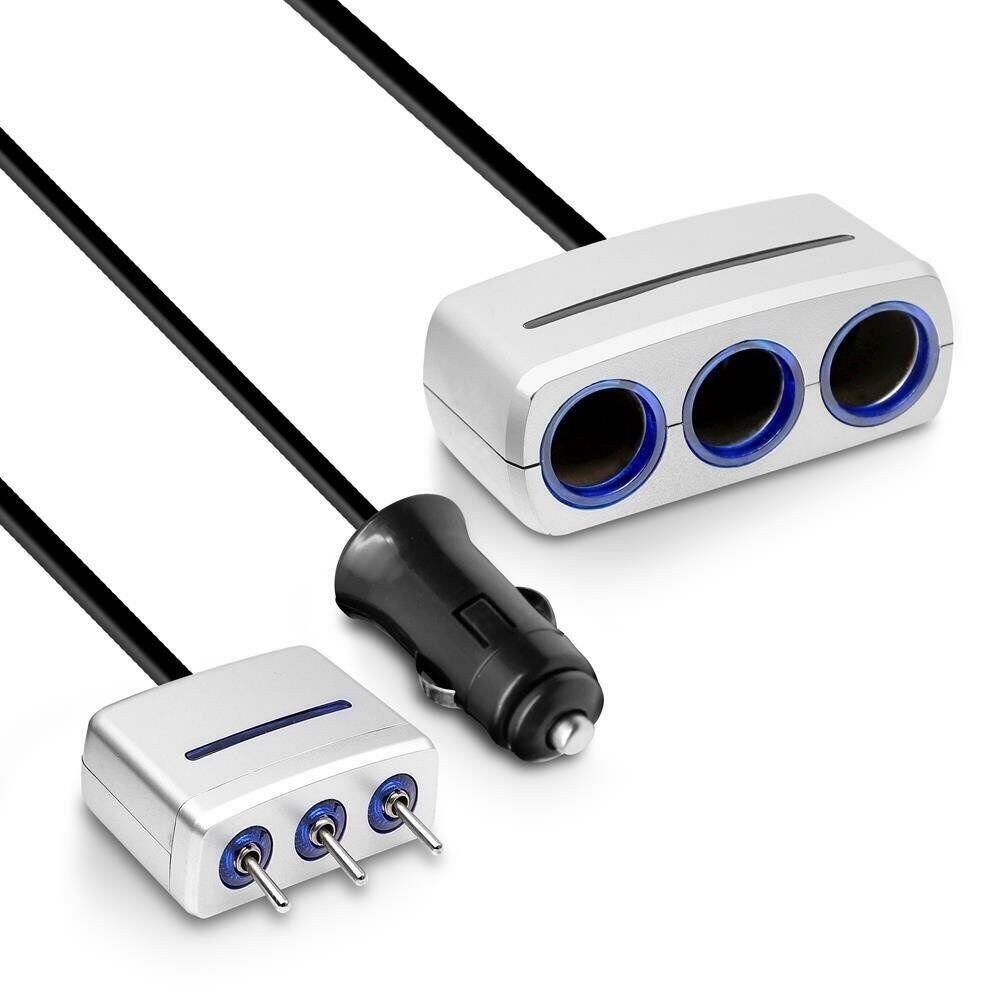 cigarette plugin Pyle Plug In Car 1-3 Cigarette Lighter Multiplier & Power Control Station
