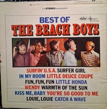 THE BEACH BOYS / Best of LP (COVER ONLY)