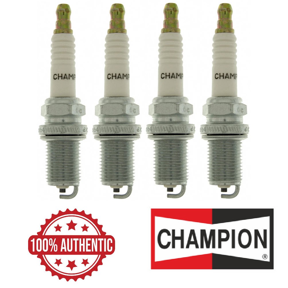 4 pc Champion Copper Plus 980 Spark Plugs for XC92YC 7938 6719 1172 Ignition jt