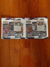Pokemon Chilling Reign 3 Packs Blister Set Of 2 Factory Sealed Eevee and Snorlax