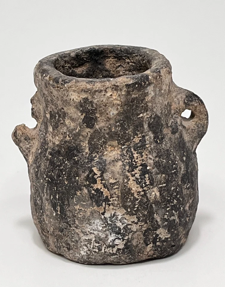 Primitive Ceramic Turkish Yogurt Pot. - Image 3 of 4