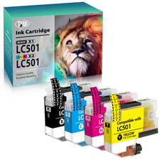 4PACK LC501 Ink Cartridges for Brother MFC-J1260DW MFC-J1360DW MFC-J1410DW LC501