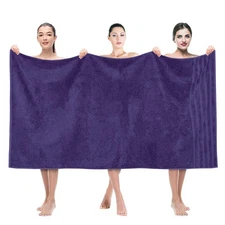 American Soft Linen Jumbo Large Bath Towels 100% Turkish Cotton Bath Sheet 35
