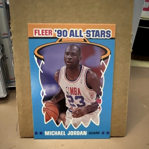 Fleer 1990-91 Michael Jordan #5 All-Stars Basketball Card