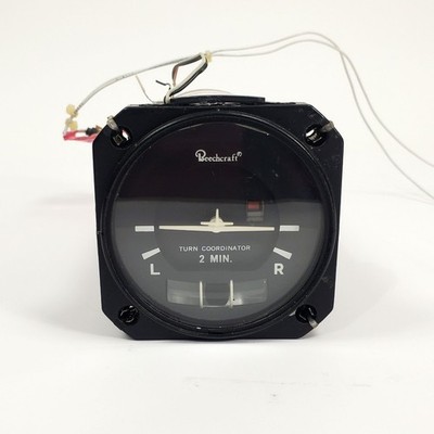 Aviation Instrument Turn Coordinator PN: 507-0010-906 28V - Tested Working