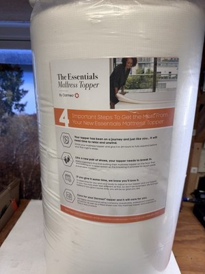 Dormeo Essentials Mattress Topper Size TWIN | READ DESCRIPTION