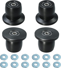 Qty.4 Machined Wheels/Rollers with Total Gym , Fits Models XL, XLS,  Fit Wit