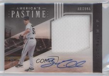 2020 Chronicles America's Pastime Material Signatures /99 Zac Gallen Auto 2d9