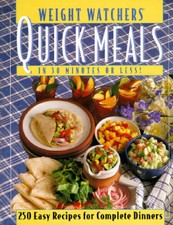 Weight Watchers Quick Meals - Hardcover By Weight Watchers - VERY GOOD