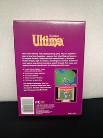 Ultima Exodus (Nintendo NES) Complete in Box CIB Excellent Condition