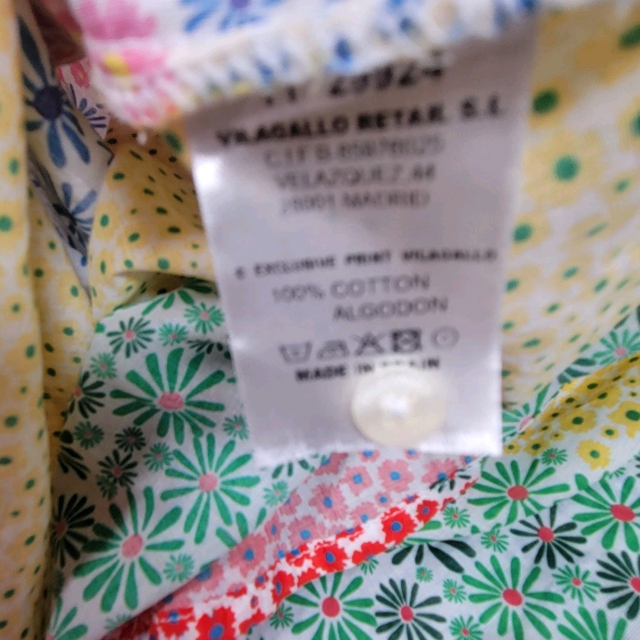 VILAGALLO Women's  Button Multicolor Lightweight … - image 5