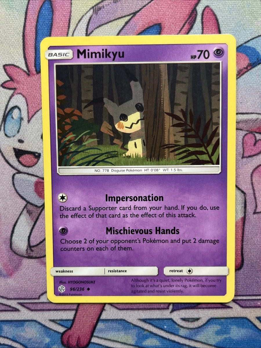 Preços baixos em Cartões TCG Mimikyu Pokémon | eBay