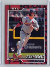 2026 Topps #73 Jimmy Crooks Team Color Border