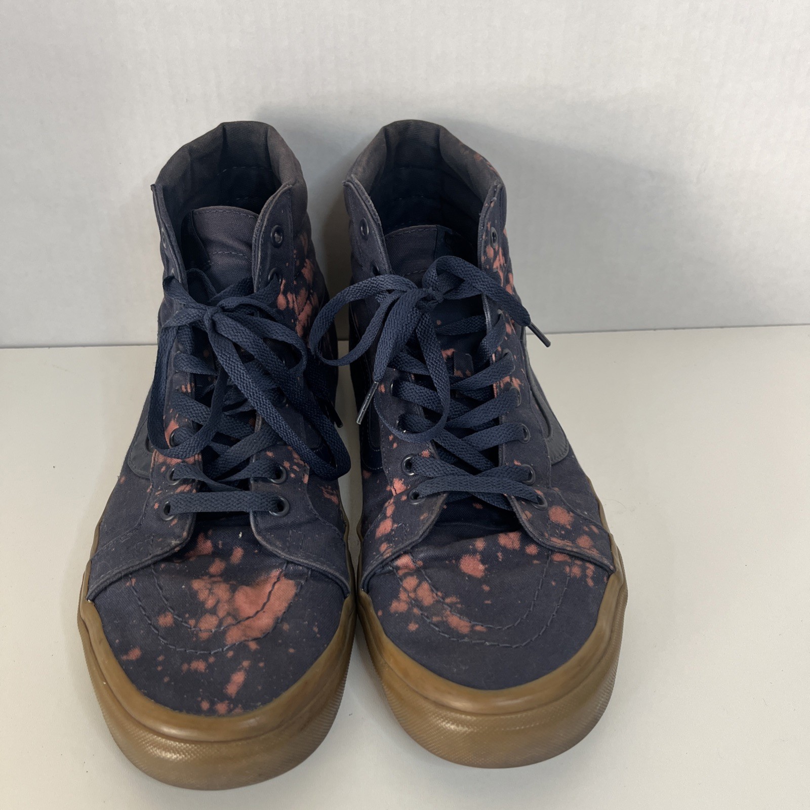 Vans High Tops Men’s Size 13 Navy Blue Wi Speckles