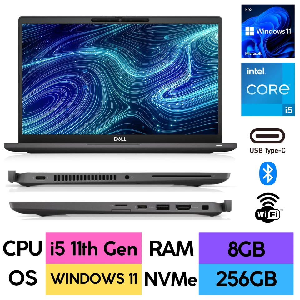 Dell Latitude 7320 · i5-1135G7 · 8GB · 256GB, photo 2 of 5