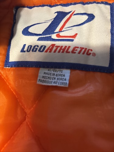 Giacca con cappuccio sportiva vintage usata University of Miami logo Hurricanes XL - Foto 2 di 14