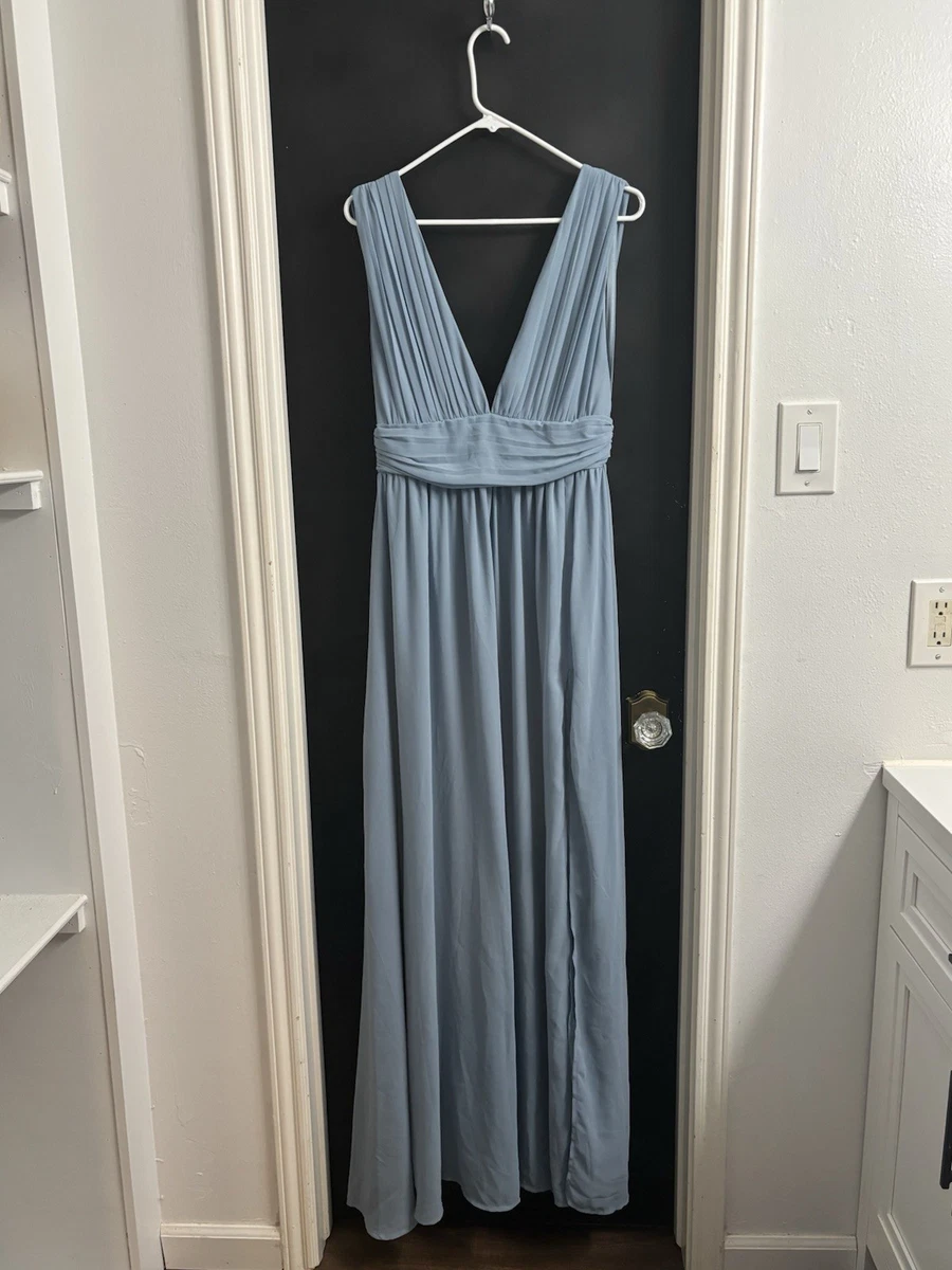 Chiffon V-Neck Dresses for Women for sale