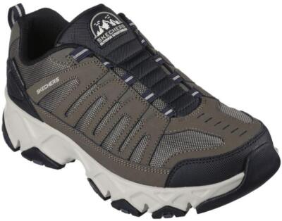 Skechers Mens Crossbar-Cedar Relaxed Fit Leather Hiking Shoe 11.5