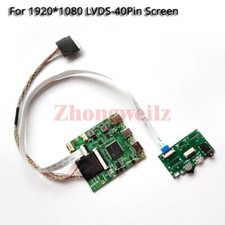 For LP156WF1-TLC1/TLF3 Mini HDMI 1920x1080 40Pin LVDS USB-C Controller Board Kit