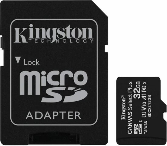 Micro SD Card Memory tf flash Kingston 32GB For GoPro MAX Action Camera - Image 3 of 4