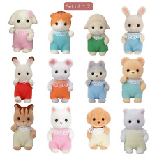 Sylvanian Families Baby Complete Set of 12 Pieces Calico Critters Japan New Doll
