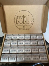 24 Packs Nude InvisiBobble Invisi Bobble Traceless Hair Ring Original 3 Per Pack