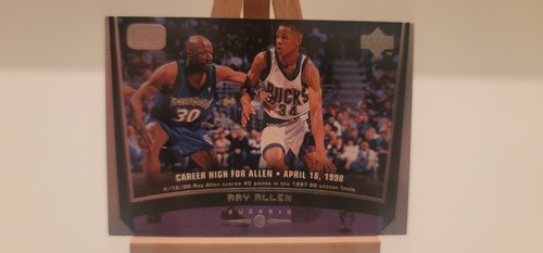 1998-99 Upper Deck Game Dated #86 Ray Allen card, Boston Celtics HOF - Bild 1 von 2