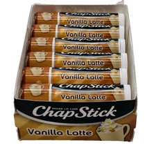 CHAPSTICK Vanilla Latte  12 Pack In Case LIMITED EDITION New