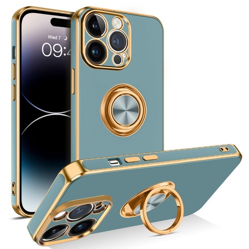For iPhone 15 14 13 12 11 Pro Max Shockproof Kickstand Ring Rugged Case Cover - Picture 56 of 199