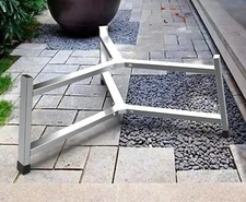 Fire Pit Holders, Stainless Steel Fire Pit Accessories, Outdoor Fireplace Tools