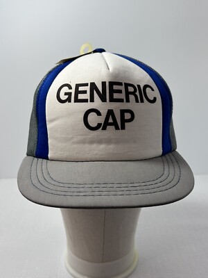 Vintage Generic Cap Meshback Snapback Adjustable Trucker YoungAn Hat W/ Tags