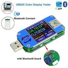 Voltage Tester USB 2.0 Bluetooth Meter Type-C Current Power Meter LCD Multimeter