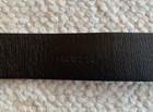 prada leather belt ring buckle black size 38/95 PRCU 214 — photo 6