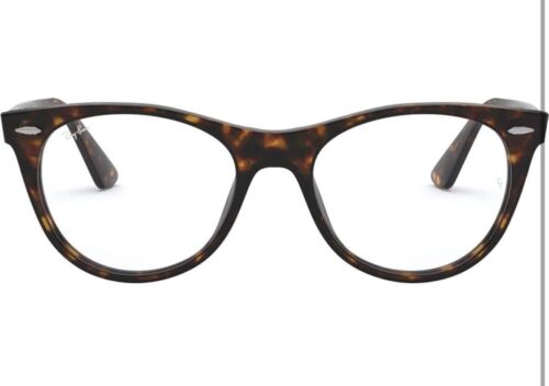 Ray Ban Round RX2185V 2012 Havana / Demo Lens 52mm Eyeglasses RB2185V 52-18-145 - Picture 2 of 10