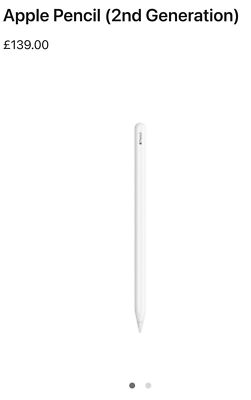 Apple Pencil (2nd Generation) Bluetooth Stylus for iPad Air/Pro