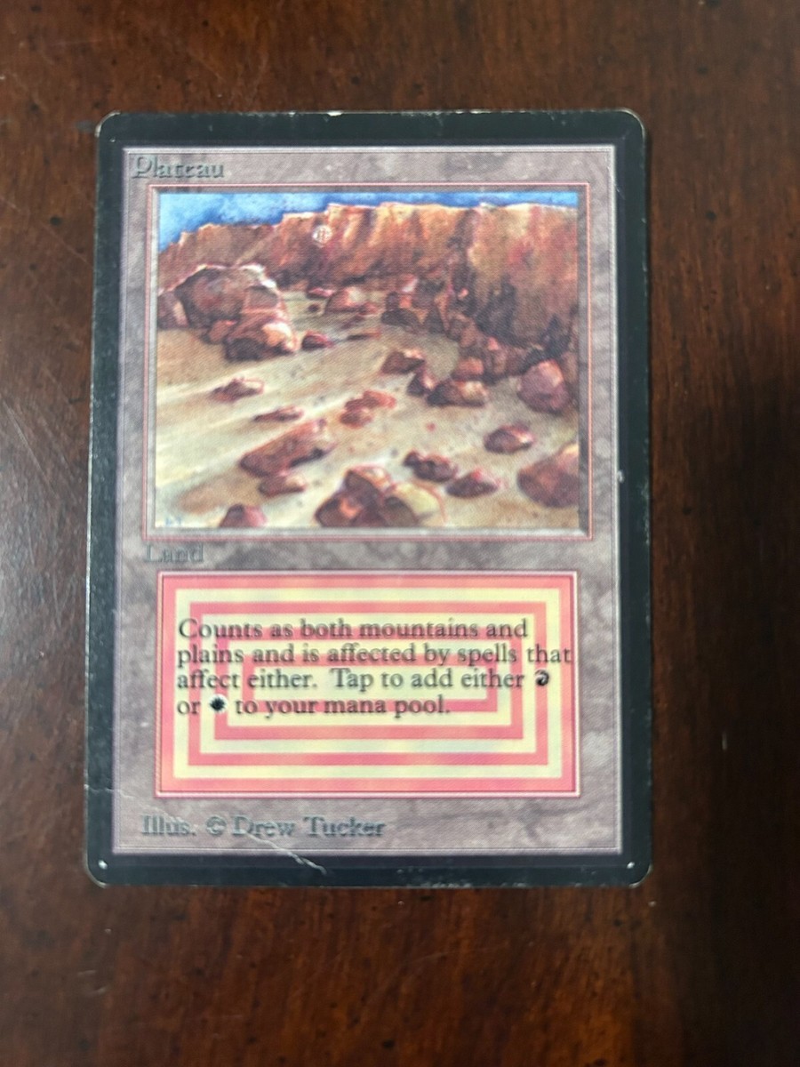 【MTG】Plateau 英語1枚 MTG Plateau 英語