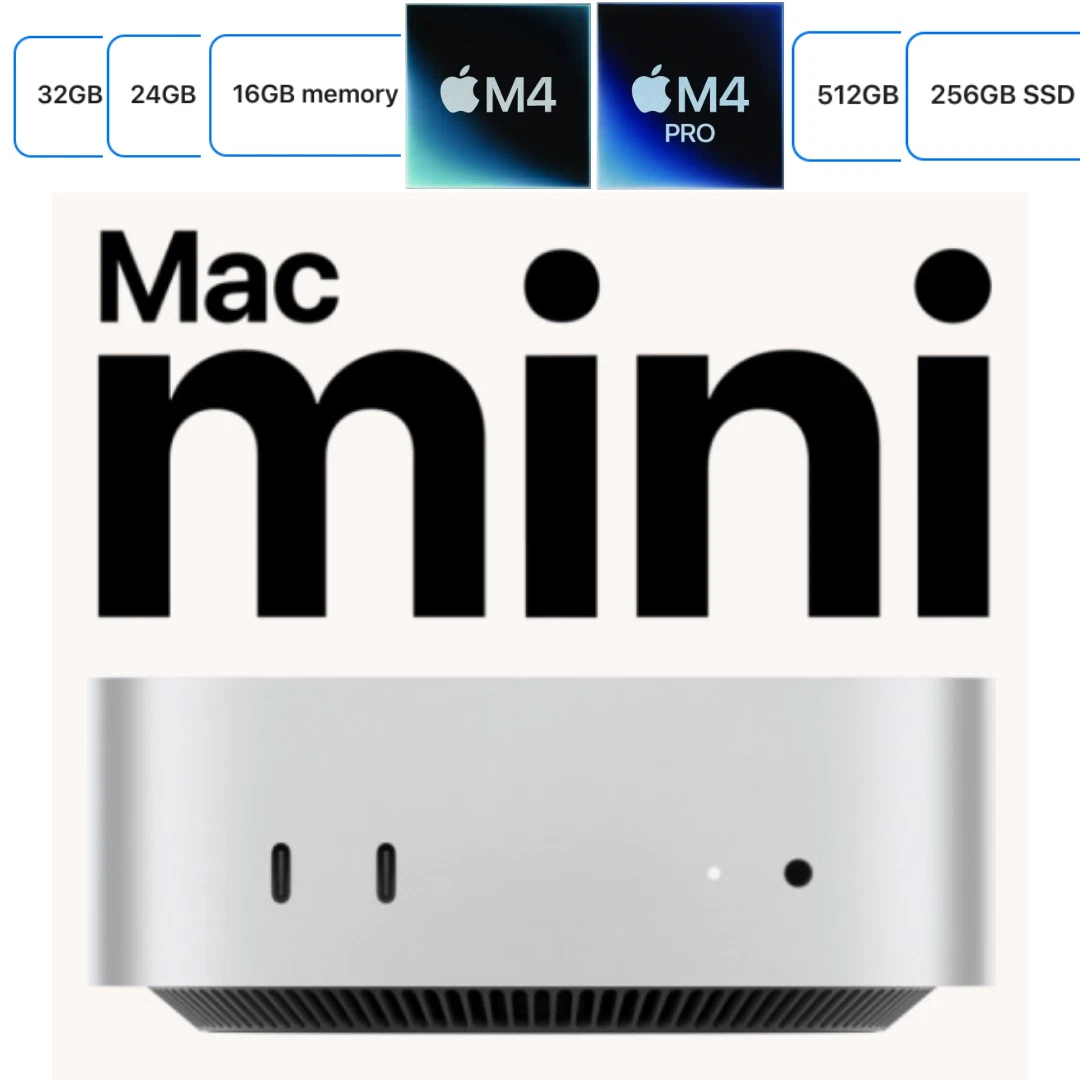 Apple Mac mini 32 GB RAM Apple Desktops & All-In-One Computers for