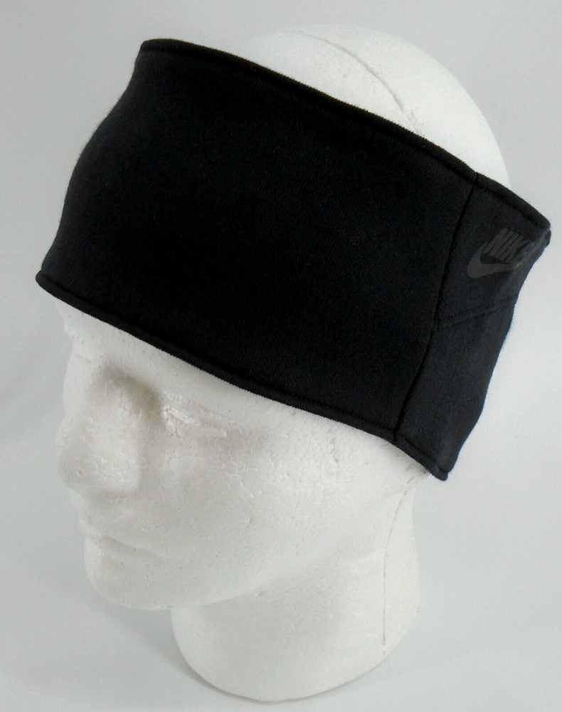 Nike Tech Fleece Headband for Men in Black/Black Design