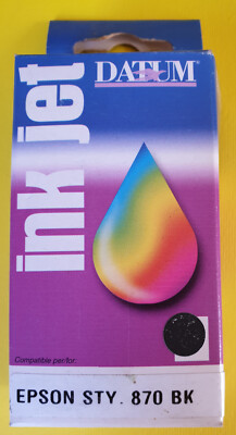 EPSON STY 870 BLACH COMPUTER PRINTER INKS