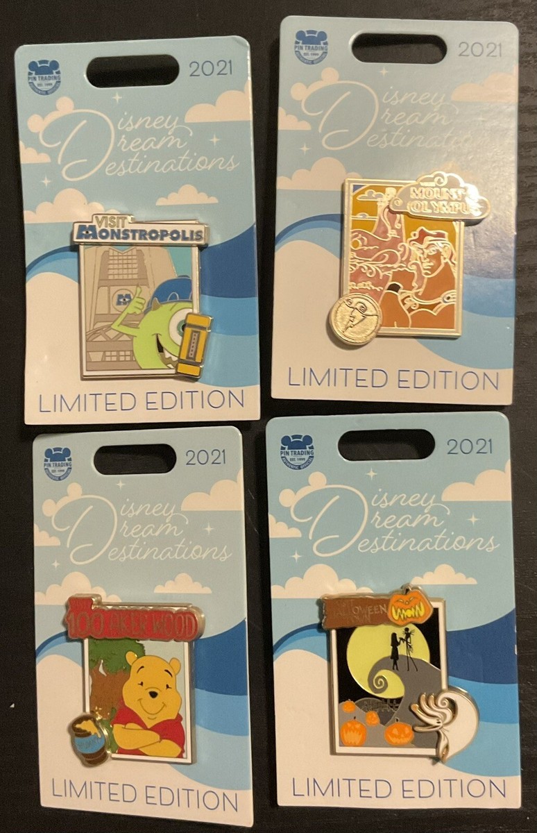 Disney Dream Destinations Complete Full 12 Pin Set 2021